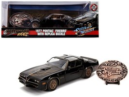 1977 Pontiac Firebird Trans Am Black with Replica Buckle &quot;Smokey and the Bandit - £35.39 GBP