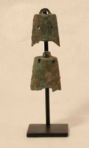 China 206BC -220 N. Chr. Han Bronze Glocken Auf Ein Eigener Schwarz Eisen - £185.28 GBP