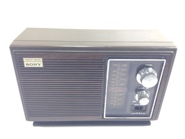 Vintage Sony Fidelity Sound 2 Band AM/FM Radio Model #9630W Read Description - £16.61 GBP