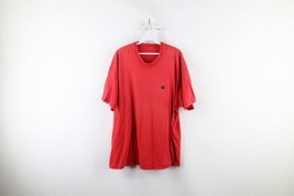 Vintage 90s Champion Mens XL Thrashed Classic Logo Short Sleeve T-Shirt Red - £27.65 GBP