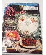 vintage Tole World Magazine Patterns fine art decorative Painting June 1995 - £7.85 GBP