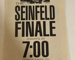 Seinfeld Finale Tv Guide Print Ad Jerry Seinfeld Julia Louise Dreyfus TPA15 - £4.63 GBP