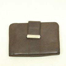 Wilson Leather Purse Wallet Clutch Chocolate Brown Pelle Studio - £7.77 GBP