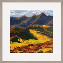 Telluride Colorado Distressed Wood Contemporary Framed Print by Mozzafiato Art - £254.99 GBP