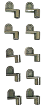 5/16&quot; Sunscreen Clips Bronze Pack of 10 Window Screen Metal Diecast Die ... - $13.71 CAD