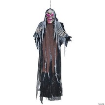 5 Ft. Hanging Creepy Reaper Halloween Decoration (ot) - £118.43 GBP