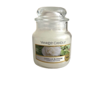 Yankee Candle Small Jar Candle Camellia Blossom Scented Candle Up to 30 Hours - £13.41 GBP