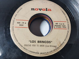 LOS BRINCOS Gracias Par tu amor 1968 LP vinile 7 &quot; Solo el Single sin Ch... - $6.02