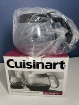 Cuisinart 10 cup Carafe w/ Lid Coffee Maker DCC-RC10B Black Open Box New - $12.86