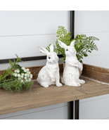 Carved Bunny Figurine (Set of 2) - $1,032.66 MXN
