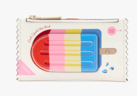 Kate Spade Snack Bar Popsicle Small Slim Bifold Wallet Card Holder ~NWT~ - $74.25