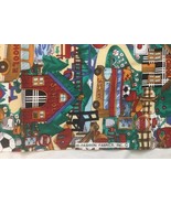 Hi Fashion Fabrics Inc School Theme Cute Print Cotton Fabric  46" W x 26... - $9.89