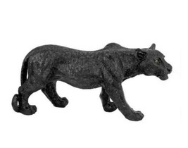52.5” Long Lifesize African Black Panther Statue (dt,wf) J13 - £14,365.85 GBP
