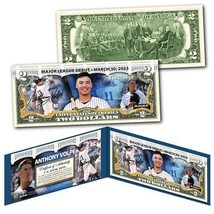 Anthony Volpe Ny Yankees Rookie Major League Baseball Debut Licensed Us $2 Bill - £12.46 GBP