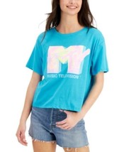 MSRP $24 Love Tribe Mtv Logo T-Shirt Size Medium - £4.55 GBP