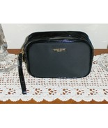 Giorgio Armani Parfums Wristlet Black Purse Tote Bag Toiletries Cosmetic... - $34.10 CAD