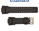 Genuine CASIO Watch Band Strap GA-100LT-1A GA700LT-1A Original Black Rubber - $46.95