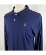 Vintage LL Bean Long Sleeve Polo Shirt Adult Medium Cotton Embroidered B... - £19.15 GBP