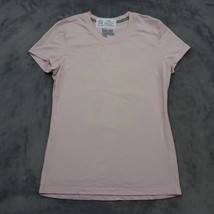 Nike Shirt Womens L Light Pink Dri Fit Lightweight Active Athletic Cotton Tee - £8.54 GBP