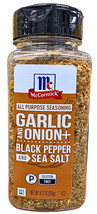 McCormick All Purpose Garlic Onion Black Pepper Sea Salt 9.12 Oz EXP 06/... - $13.98