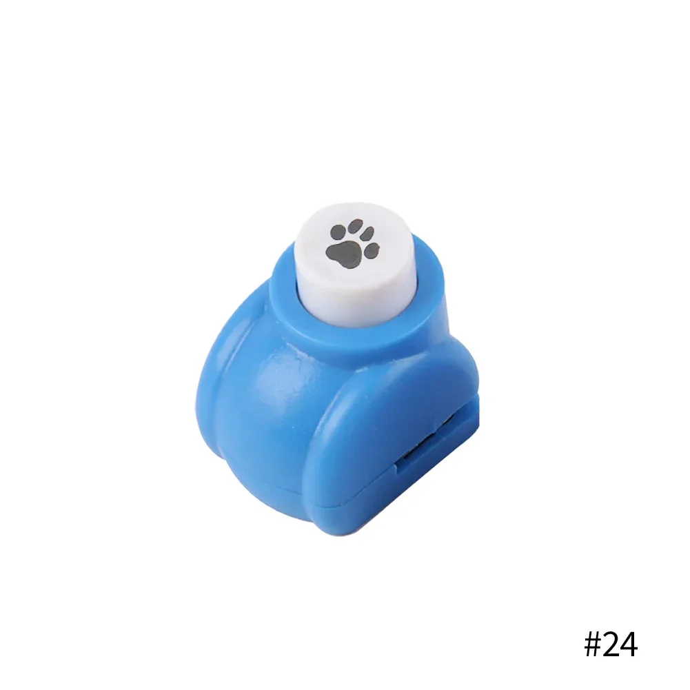 24 Puncher Shape Mini Scrapbook Punches Handmade Cutter Card Craft Hole -24 - $3.22