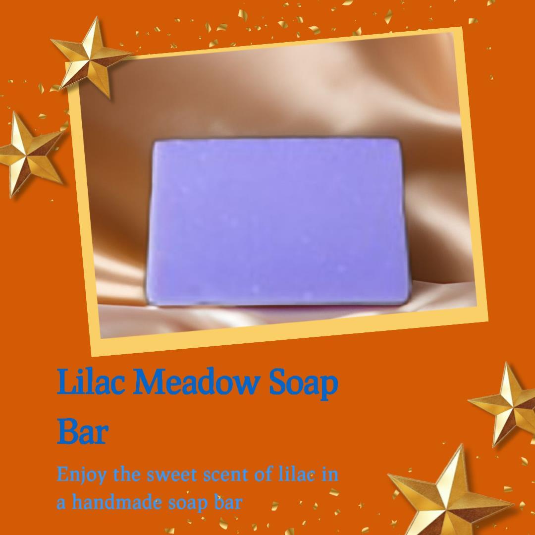  Lilac Meadow Bar Soap - $6.50