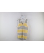 Deadstock Vtg 70s Streetwear Womens Medium Terry Cloth Ribbed Knit Tank ... - $81.13 CAD