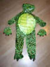 Toddler Size 2-4 Underwraps Turtle Halloween Costume Green EUC - £35.96 GBP