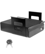 VIVO 13 inch Secure Under Desk Mounted Pull-Out Drawer for Office Desk, ... - £93.72 GBP