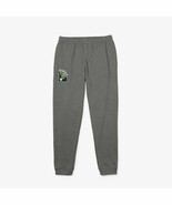 LACOSTE MEN&#39;S Pennants Badge Fleece Pants Grey Chine, SZ XL (XH7442 1VQ) - $352.19 MXN
