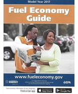 EPA 2017 Fuel Economy Guide vintage US brochure Gas Mileage 17 - $13.72 CAD