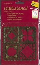 Erica Fortgens. Embossing Stencil. 4.050.339 - $5.50