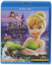 Tinker Bell And The Great Fairy Rescue Disney Blu-ray + DVD NEW - £4.53 GBP