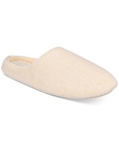 MSRP $25 Charter Club Sweater Knit Slippers With Memory Foam Beige Size XL - £5.35 GBP