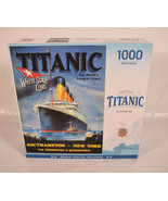 Masterpieces Puzzle Titanic 1000 Piece Jigsaw White Star Line Poster wit... - $552.73 MXN