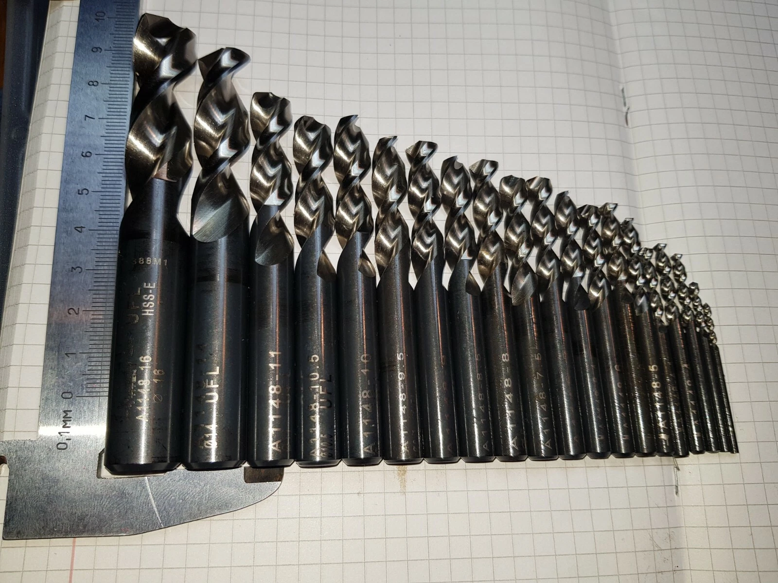 Professional Drill Walter Titex Twist drill A1148 Screw Machine Drill HS... - $3.00+