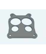 Flange Gasket Carburetor Rochester Quadrajet Base Gasket 4 Barrel OEM# 1... - $268.83 MXN
