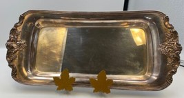 Wallace Silverplate BAROQUE 14" Bread Serving Tray #210 - $49.99