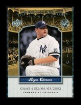2008 Upper Deck Stadium Legacy Baseball Trading Card #6182 Roger Clemens Yankees - £7.74 GBP
