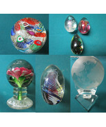 Star City West Virginia GentilePARTY LITE PEDESTAL PAPERWEIGHTS PICK ONE  - £35.81 GBP+