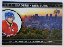 2016 - 2017 Max Pacioretty Upper Deck Tim Hortons Local Leaders LL-3 Checklist - £4.78 GBP