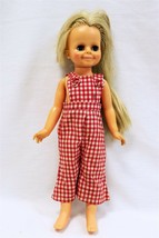 ORIGINAL Vintage 1970 Ideal Baby Crissy Velvet Doll (Grows Hair) - £46.71 GBP
