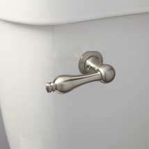 Signature Hardware 347440 Traditional Brass Toilet Tank Handle - Brushed... - $20.90