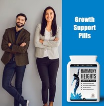 Harmony Heights Growth Support 30 Pills - Support Natural Growth - Gain Height - $31.99