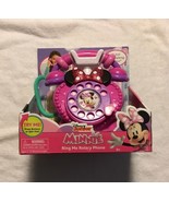 Disney Junior Minnie Mouse Ring Me Rotary Pink Phone Lights Sounds Age3+... - $36.18 CAD