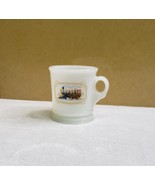 Avon Coffee Cup Collectible Fire King Locomotive Milk Glass Shaving Mug ... - €14,87 EUR