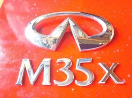 2006 2007 06 07 Infiniti M35 X Rear Trunk Chrome Emblem Logo Badge Nameplate - £21.17 GBP