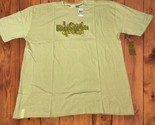 NWT LRG Lifted Research Group Cream Color Graphic T-Shirt Sz 3XL Embroid... - $29.70