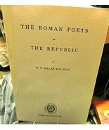 BOOK The Roman Poets of the Republic - £11.85 GBP