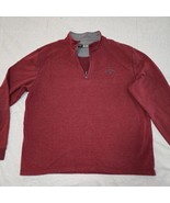 Callaway  XL Maroon Long Sleeve Polo 1/4 Zip Pullover  Golf - $313.84 MXN